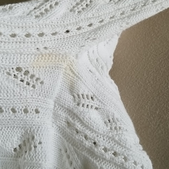 Cabi White cardigan Style #720 - Picture 4 of 5